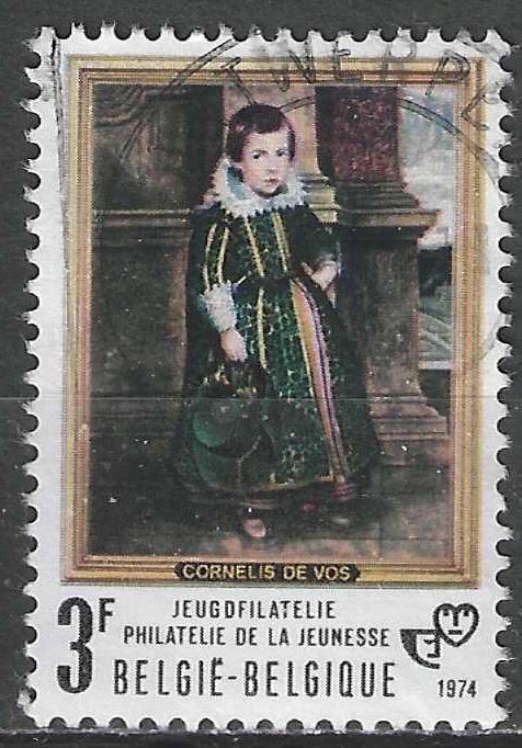 Belgie 1974 - Yvert 1722 /OBP 1724 - Jeugdfilatelie (ST), Verzenden, Gestempeld, Gestempeld, Kunst