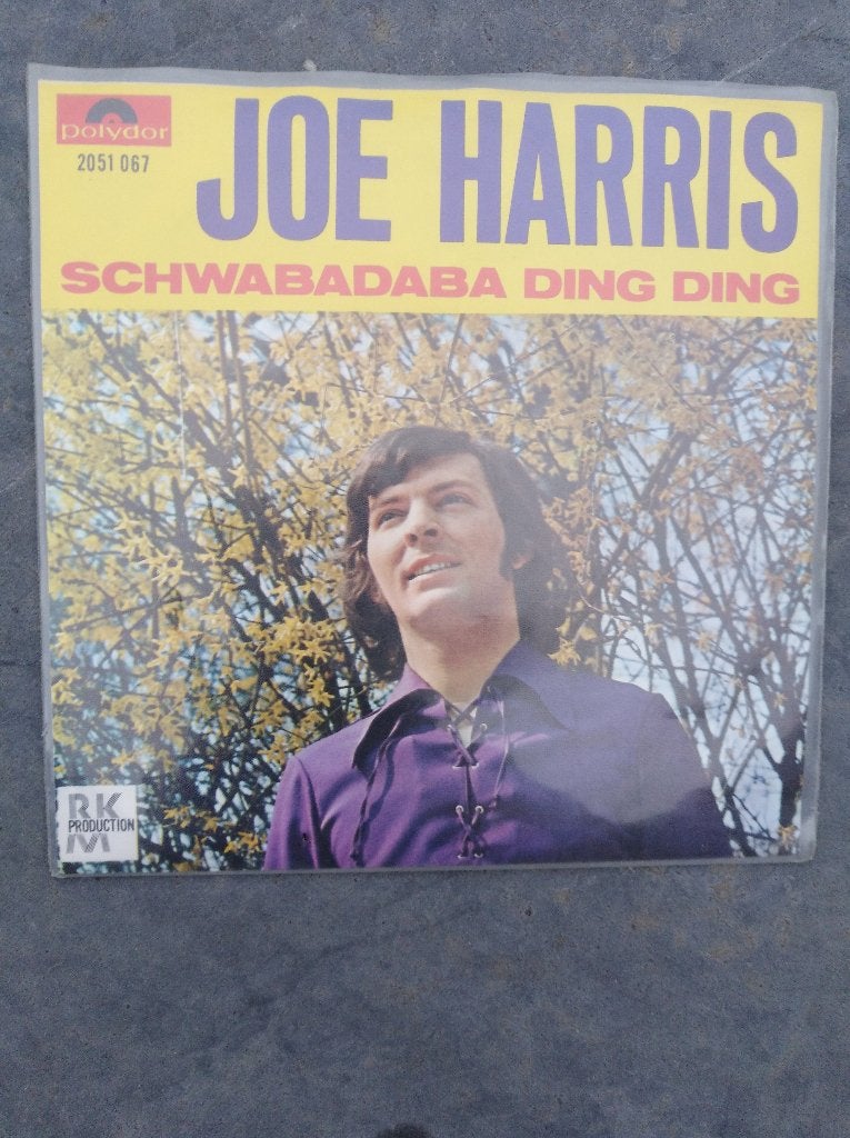 †Joe Harris: "Schwabadaba Ding Ding"/Joe Harris-SETJE!, Pochette photo, Enlèvement ou Envoi
