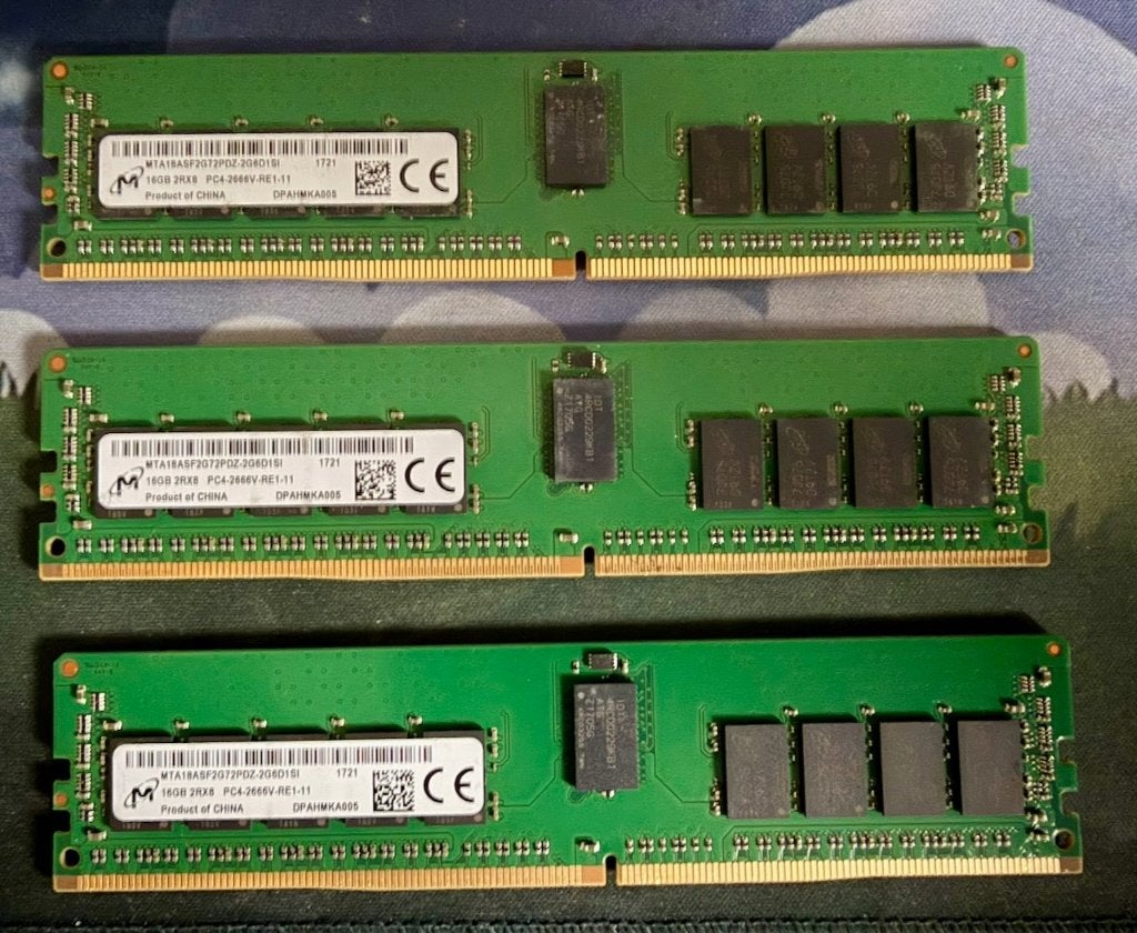 Micron 16GB DDR4 2666Mhz ECC (Ongebruikt), Informatique & Logiciels, Enlèvement ou Envoi, DDR4, 16 GB, Serveur
