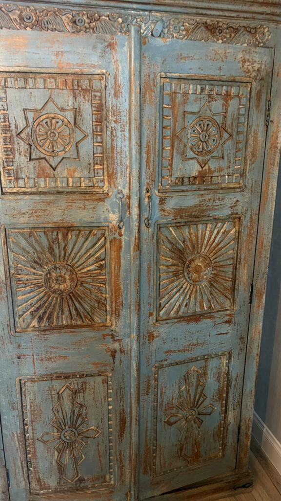 Vintage/ Bohemian buffetkast, Huis en Inrichting, Kasten | Buffetkasten, Ophalen, Zo goed als nieuw