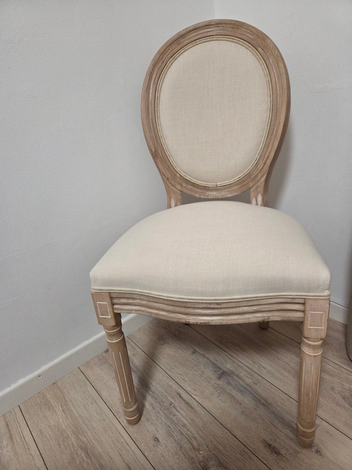 Chaise médaillon style Louis / classique, Enlèvement