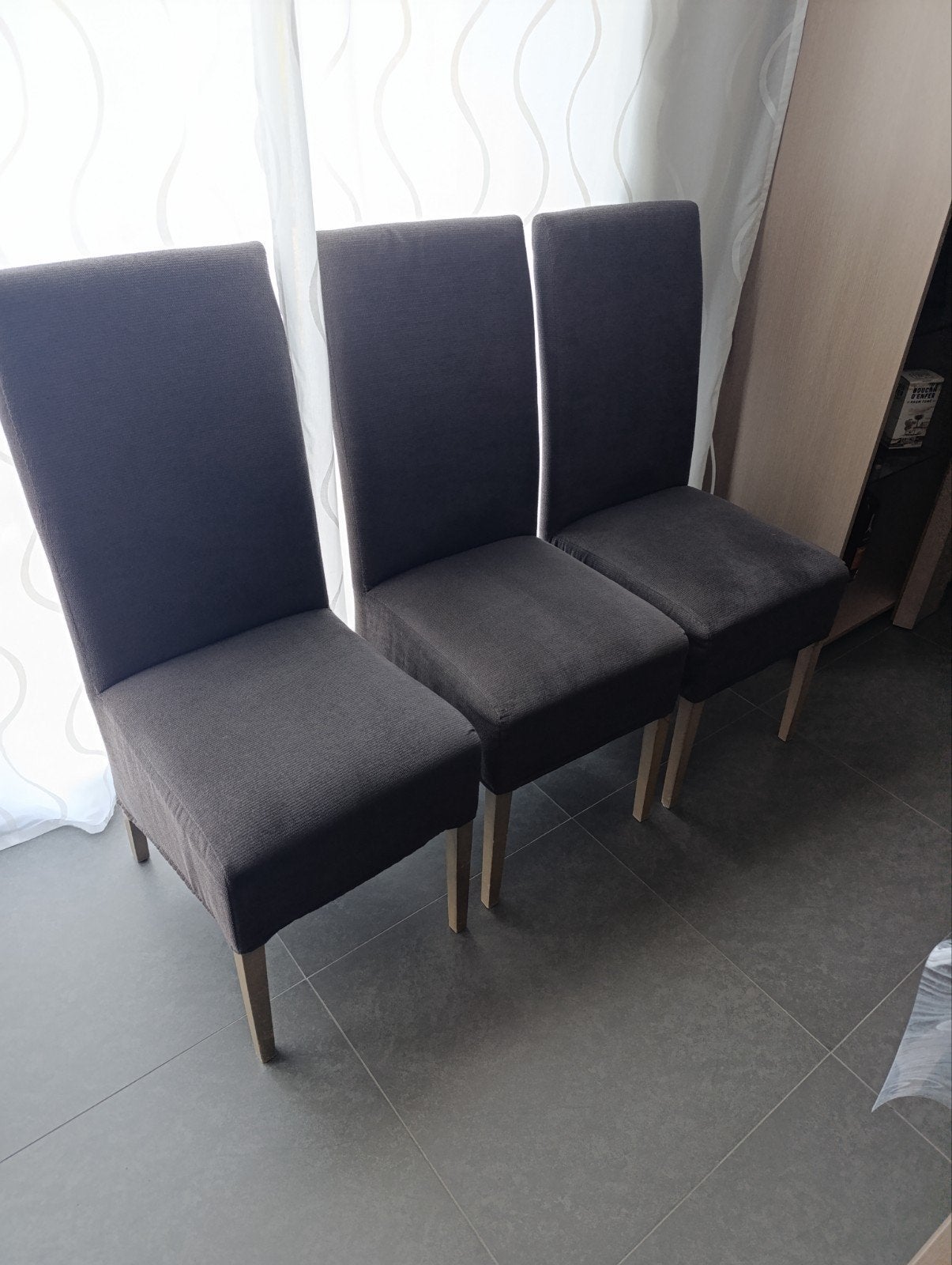 eetkamerstoelen, Huis en Inrichting, Stoelen, Ophalen, Gebruikt, Vijf, Zes of meer stoelen, Stof