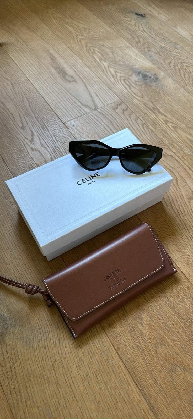 Céline zonnebril Triompf nieuw & nooit gedragen, Zonnebril, Zwart, Nieuw, Ophalen