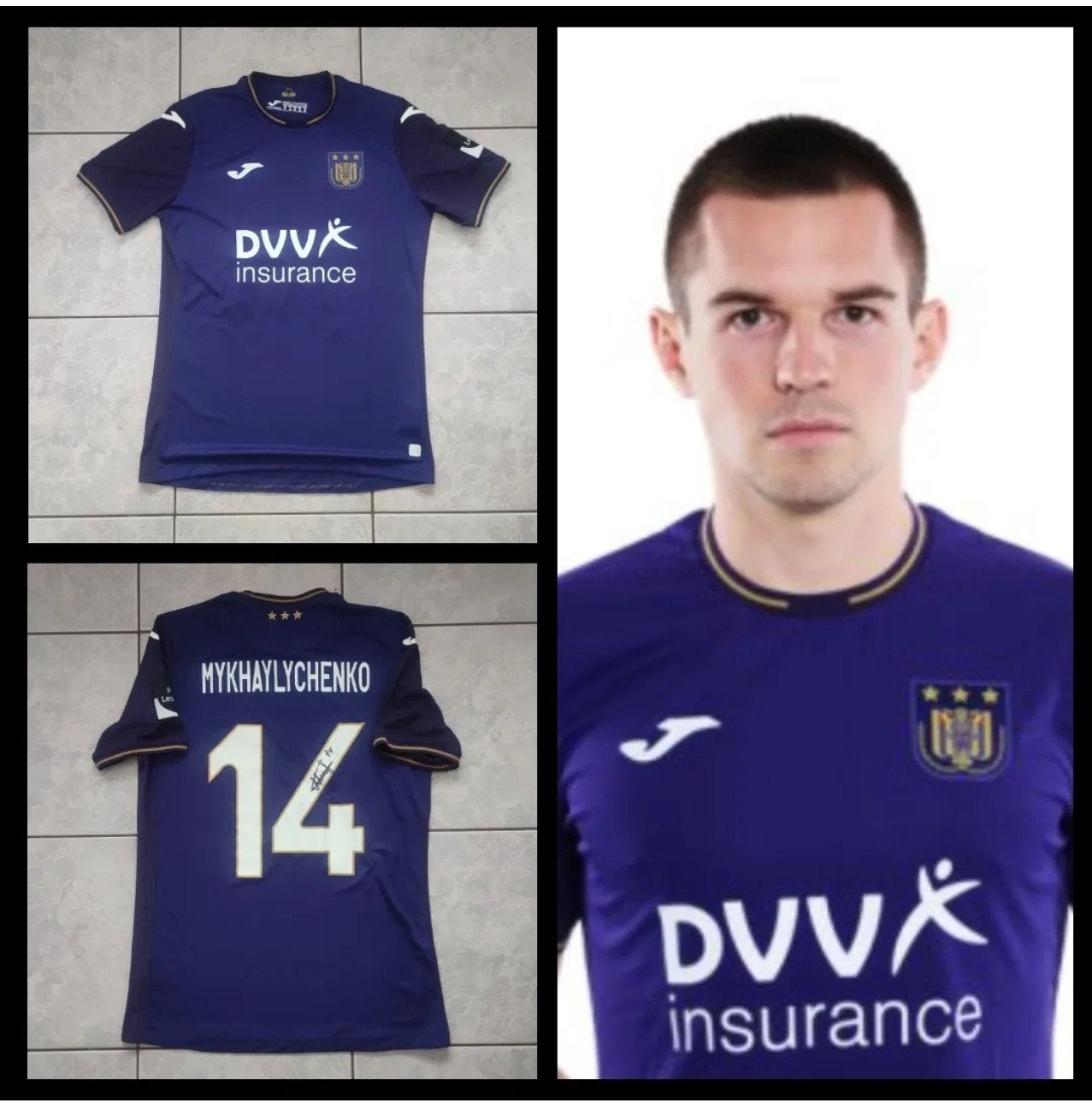 Maillot RSC Anderlecht shirt RSCA, Enlèvement ou Envoi, Maillot