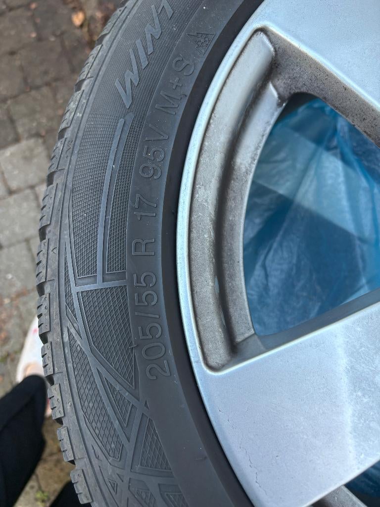 WINTER  autobanden te koop, Autos : Pièces & Accessoires, Pneus & Jantes, Pneus hiver, Véhicule de tourisme, 205 mm, Enlèvement