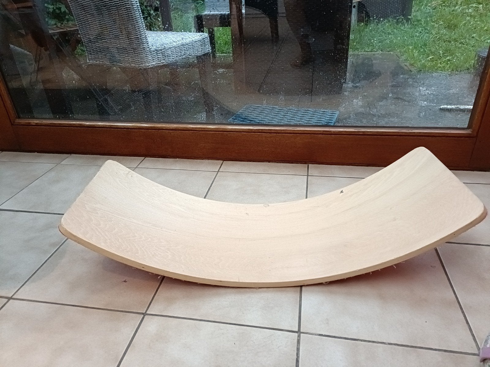 Wobble board, Ophalen