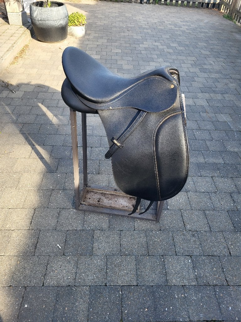 Zadel wintec 17 inch verstelbare boom, Dieren en Toebehoren, Ophalen, Gebruikt, Extra wijd, M (17 inch)