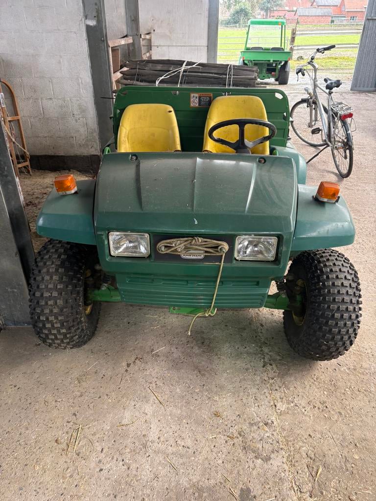 John deere gator 6x4 zonder motor, Ophalen