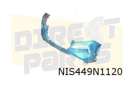 Nissan X-Trail (9/22-) Voorbumper (bij PDC) (te spuiten) Ori, Auto-onderdelen, -, -, Nieuw, Bumper