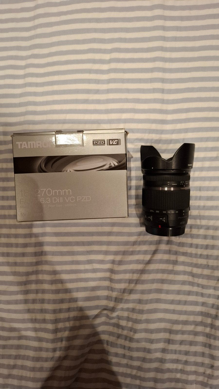 Tamron lens, Audio, Tv en Foto, Foto | Lenzen en Objectieven, Ophalen, Tamron, Zonnekap
