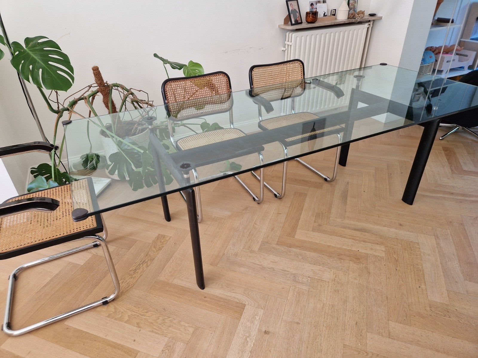 Prachtige glazen tafel, Huis en Inrichting, Ophalen