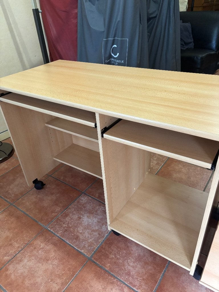 Bureau + caisson à tiroir, Enlèvement, Utilisé