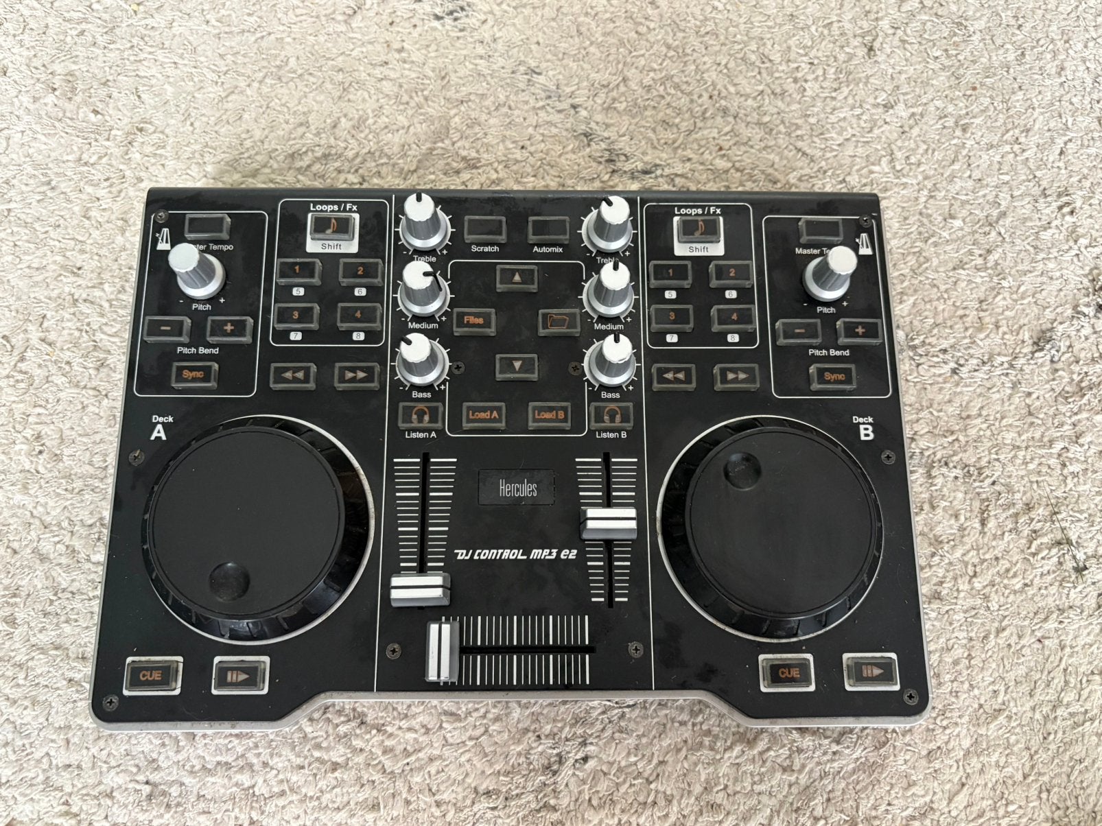 Hercules DJ Control MP3 e2, Ophalen of Verzenden, Zo goed als nieuw