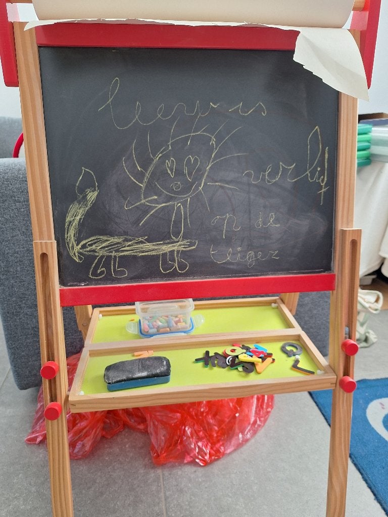 Krijt/magneetbord, Ophalen, Gebruikt, Taal en Lezen