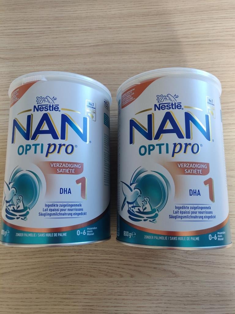 Nan optipro verzadiging DHA 1, 2 potten, Kinderen en Baby's, Babyvoeding en Toebehoren, Ophalen, Nieuw, Overige typen