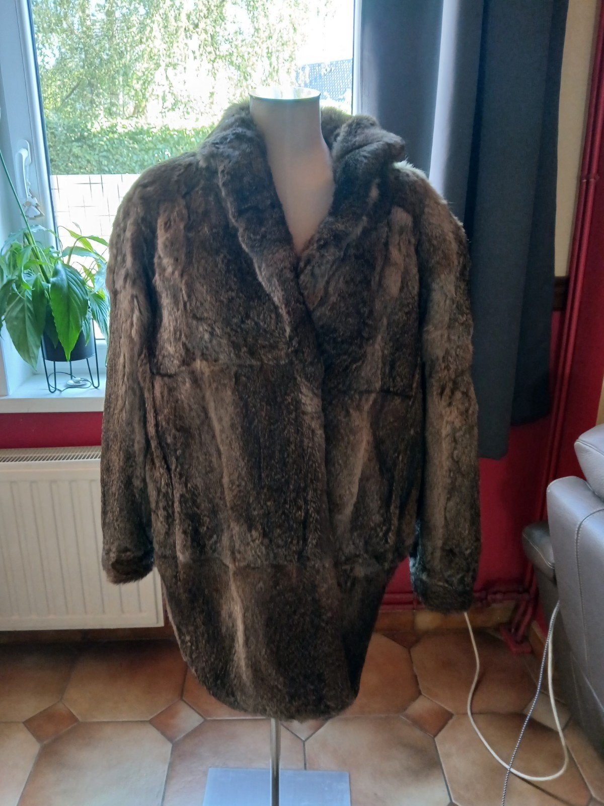 veste, Enlèvement, Porté, Taille 42/44 (L), Brun