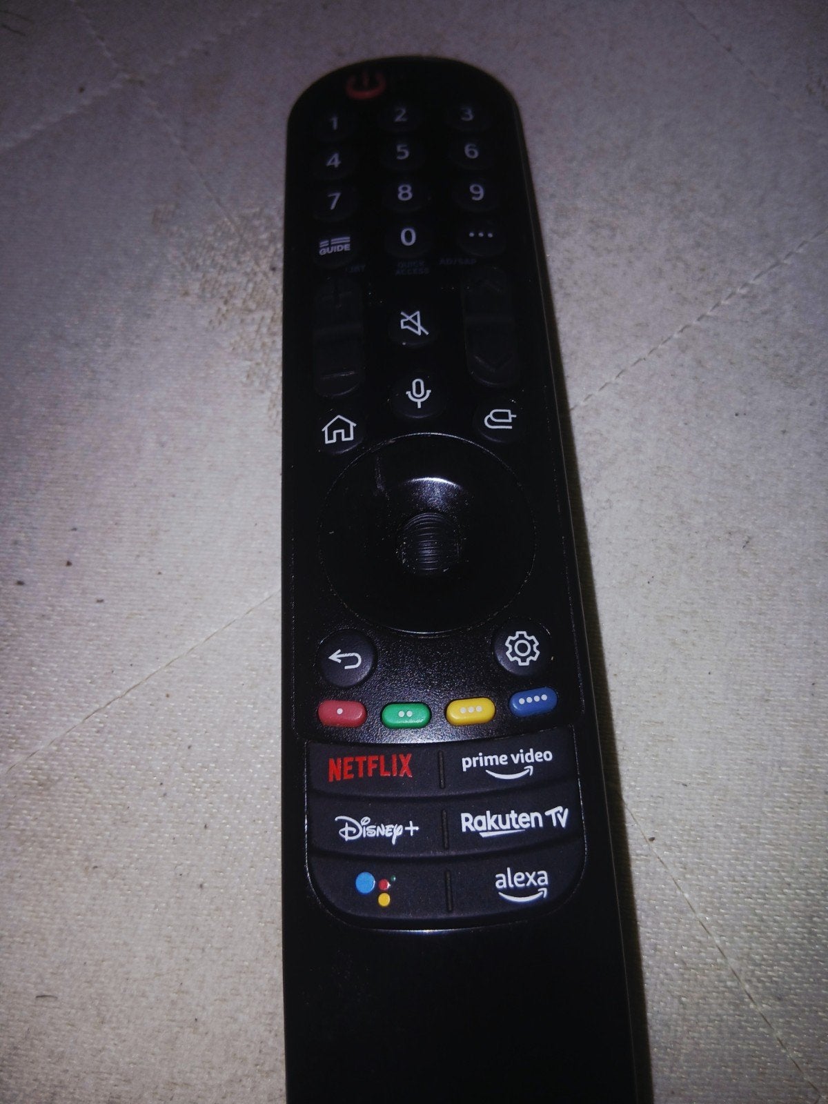 LG Magic Remote MR25GB.AEU, Audio, Tv en Foto, Afstandsbedieningen, Ophalen of Verzenden, Zo goed als nieuw, Origineel, Tv