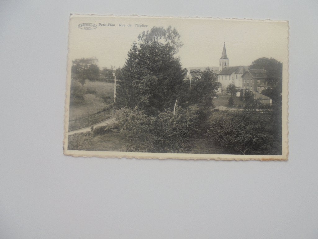 petit-han rue de l'eglise, Envoi, 1940 à 1960, Affranchie, Luxembourg