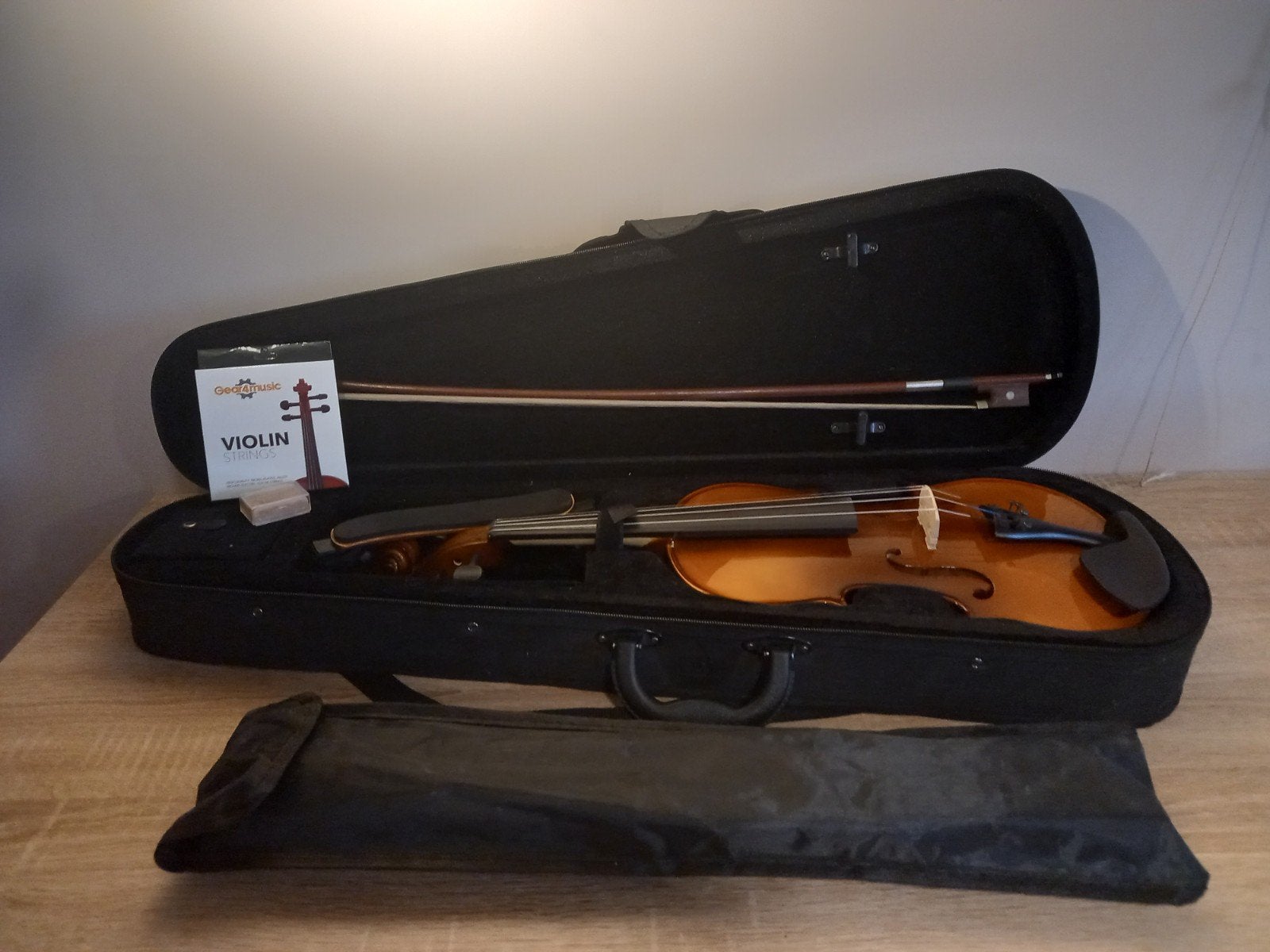 Beginnersviool 4/4 (full size), Muziek en Instrumenten, Strijkinstrumenten | Violen en Altviolen, Ophalen