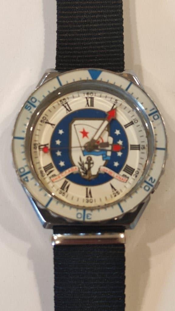 Montre vintage Slava Quartz, Montre-bracelet, Autres marques, Acier, 1960 ou plus tard
