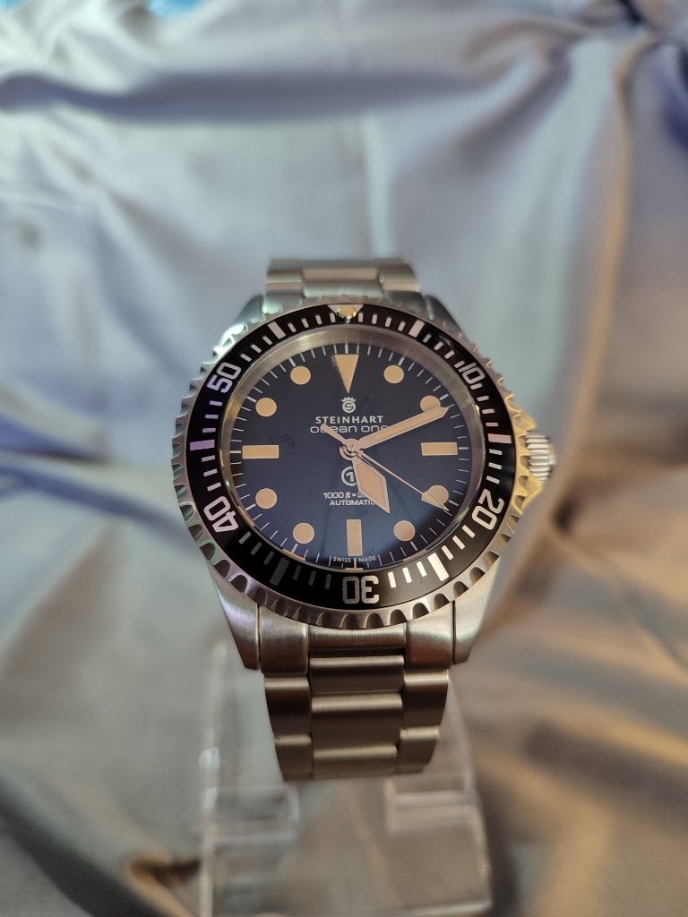 Steinhart Ocean One Vintage Military 42mm, Bijoux, Sacs & Beauté, Montres | Hommes, Envoi, Acier, Acier
