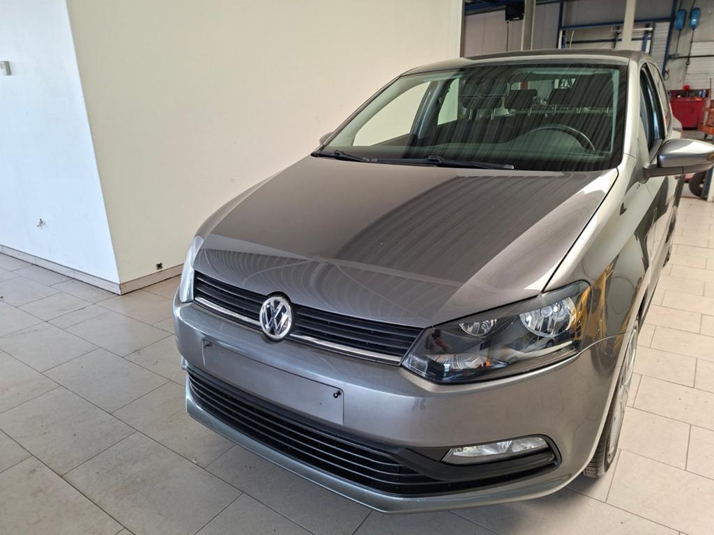 VW Polo 1000cc bj.2014 à seulement 78800 km, super belle voi, Autos, Achat, Entreprise, Noir, 5 portes