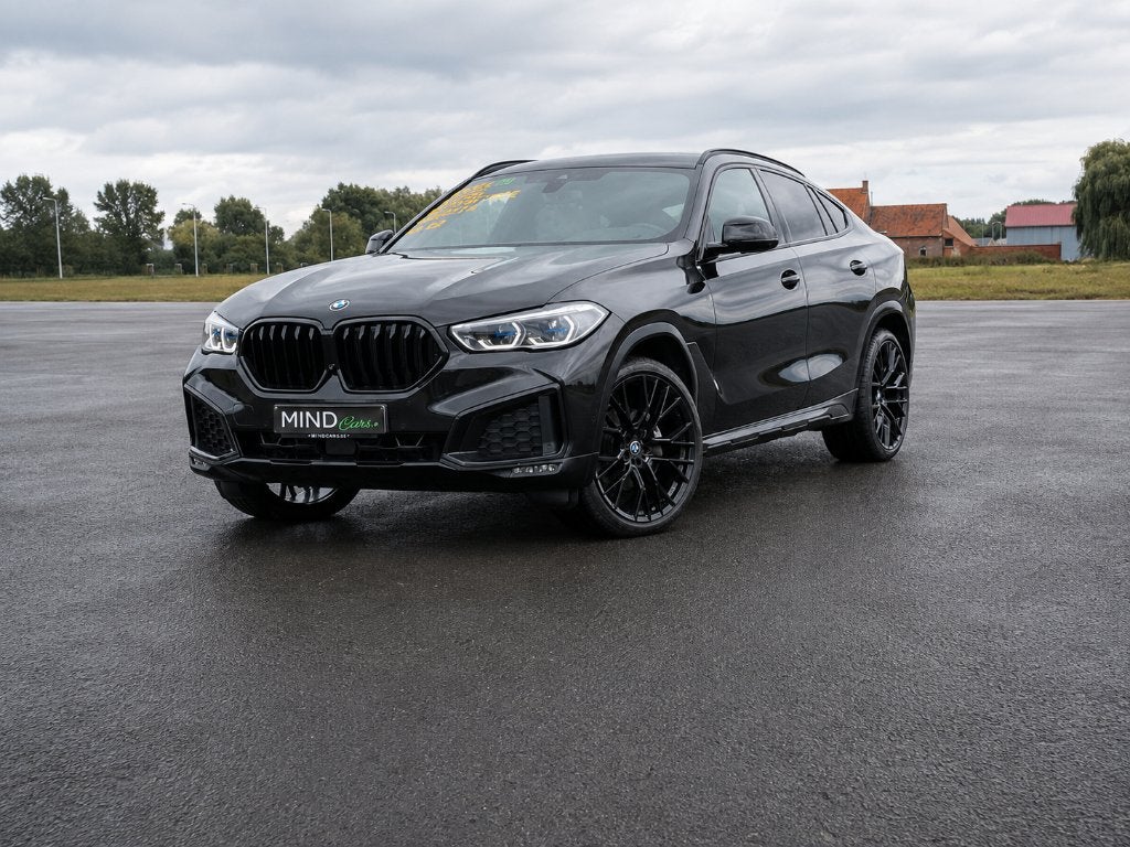 BMW X6 30D  - 2021 - 286ch, Auto's, BMW, Automaat, 2993 cc, Zwart, Bedrijf