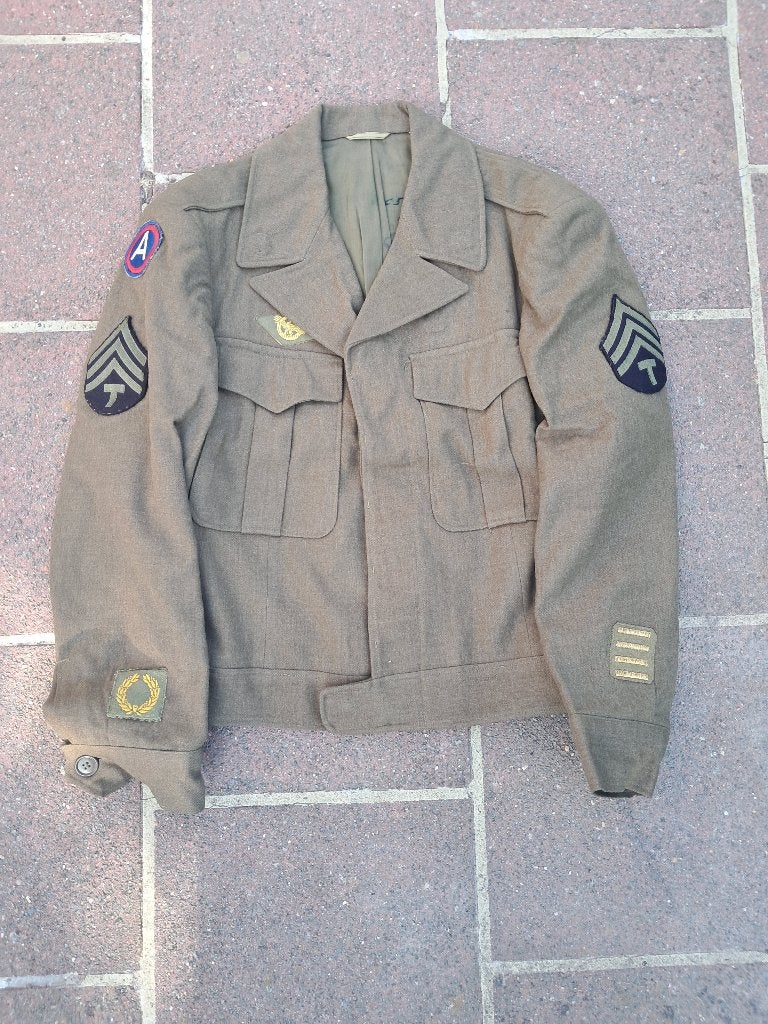 Veste ike 3ème armée us ww2, Enlèvement ou Envoi