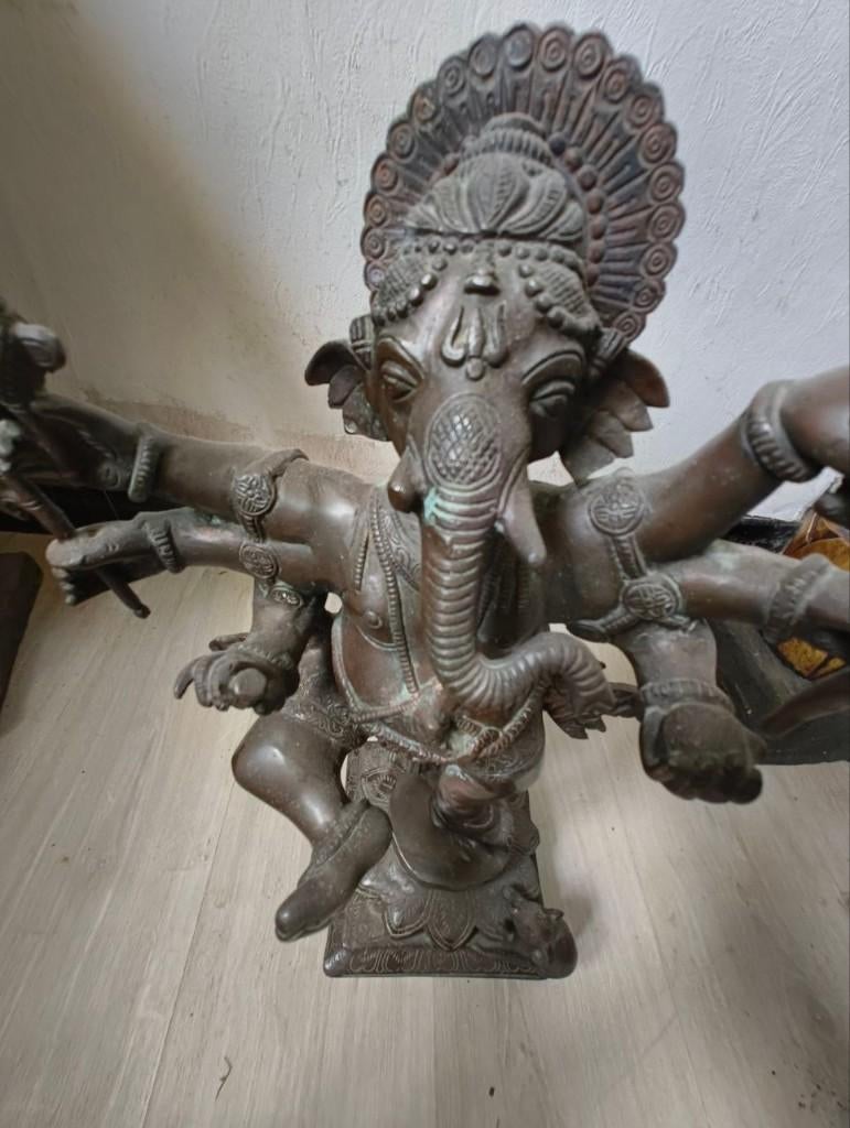 Grote Bronzen Ganesha, Ophalen, Brons