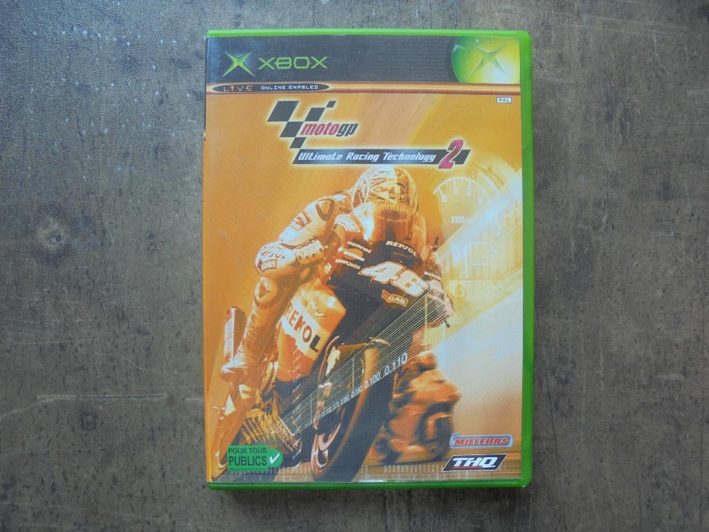 MotoGP Racing Technology 2 voor XBOX Original (zie foto's), Consoles de jeu & Jeux vidéo, Jeux | Xbox Original, 1 joueur, Course et Pilotage