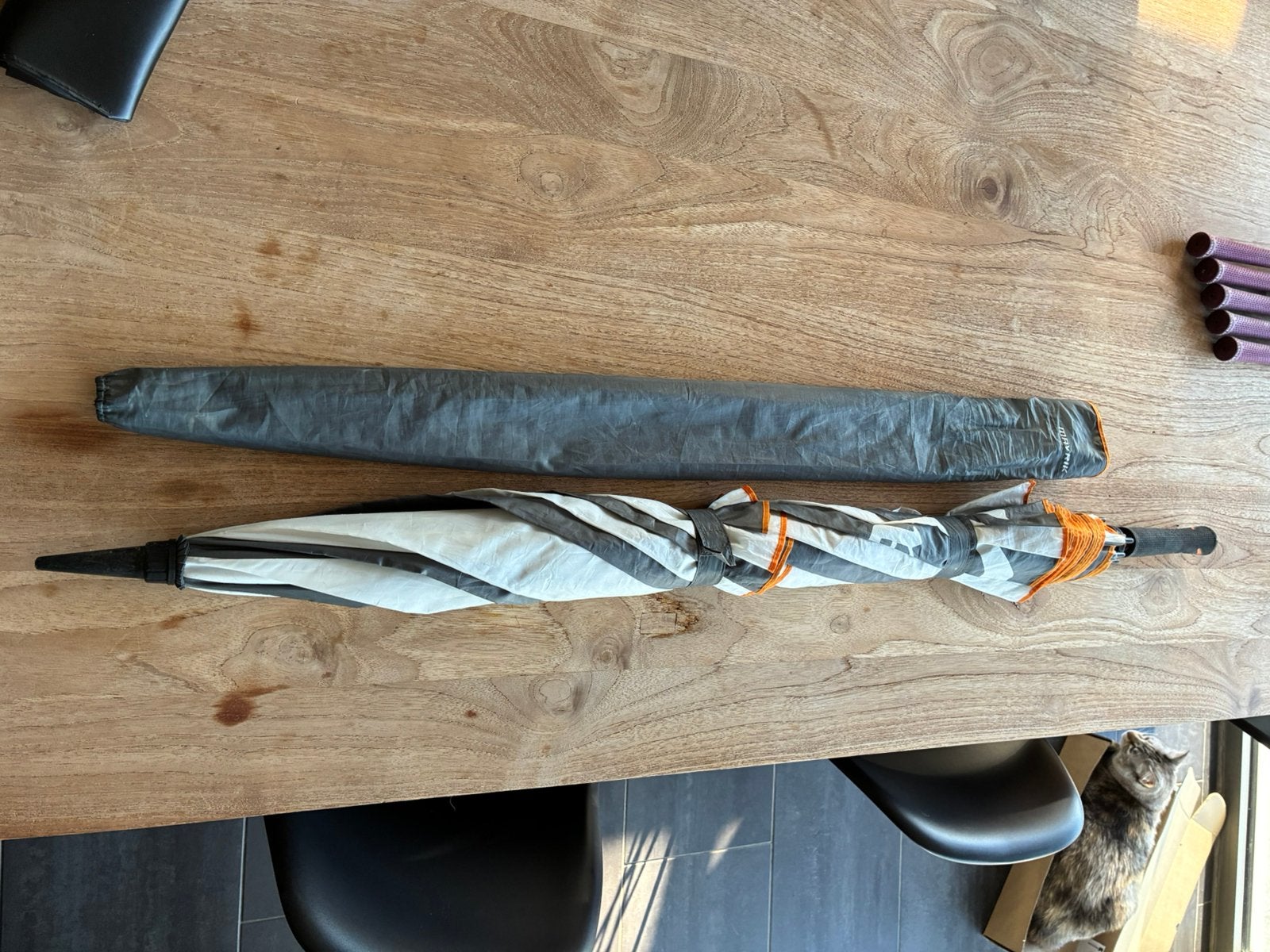 Callaway Mavrik double canopy paraplu, Enlèvement, Utilisé, Callaway