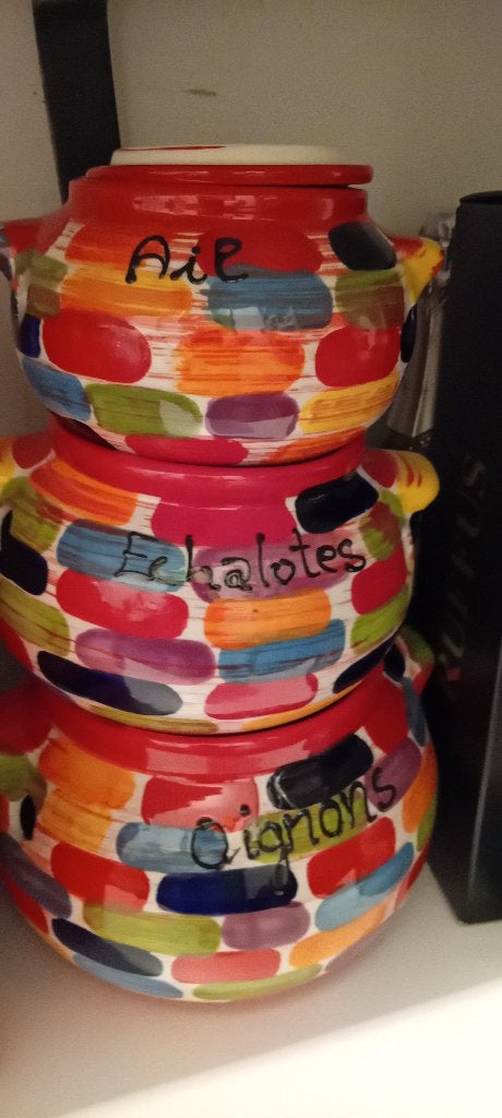 Rangement pour condiments, Neuf, Enlèvement ou Envoi, Pot de stockage, Multicolore