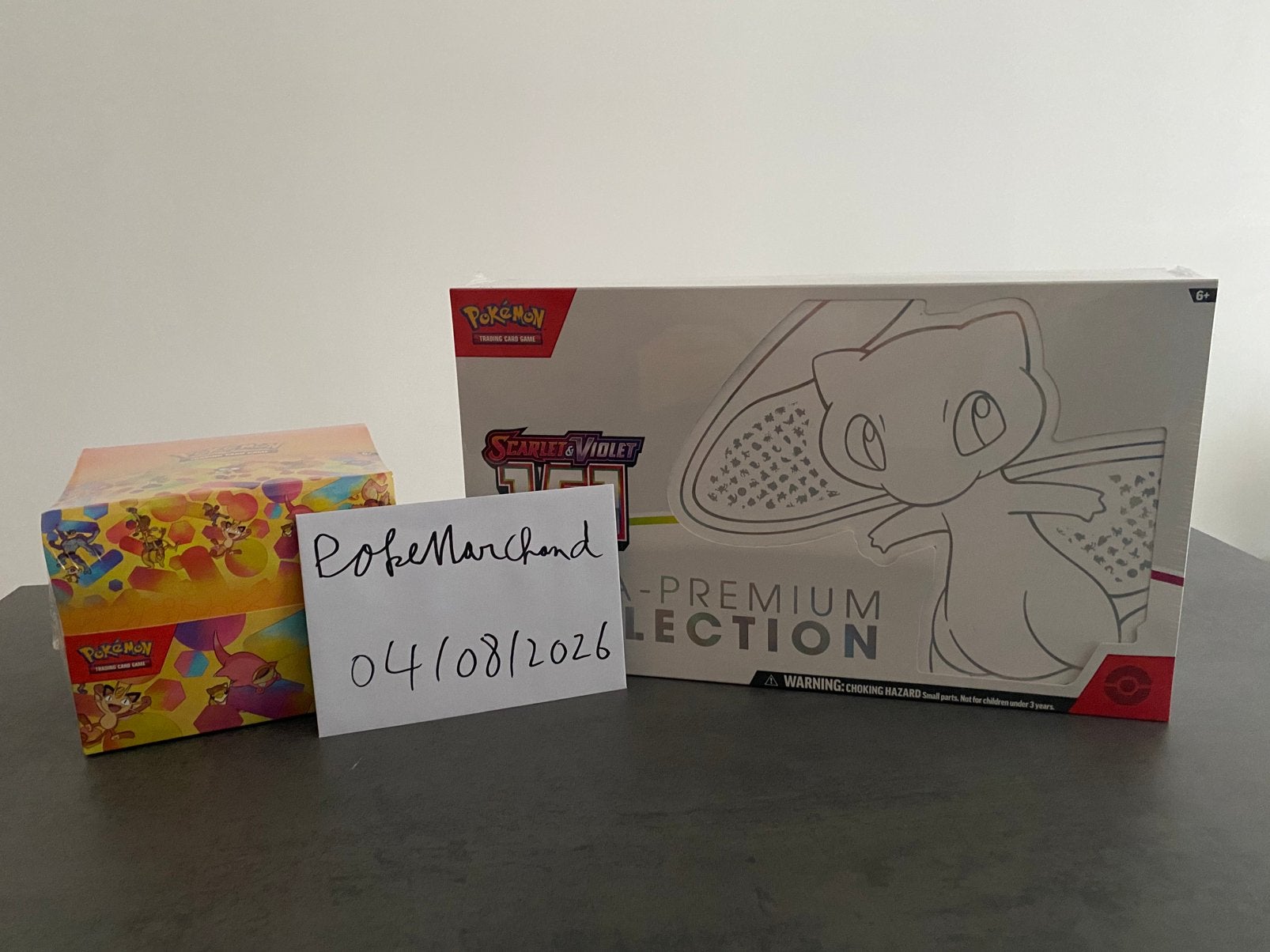 Pokemon sealed, Envoi