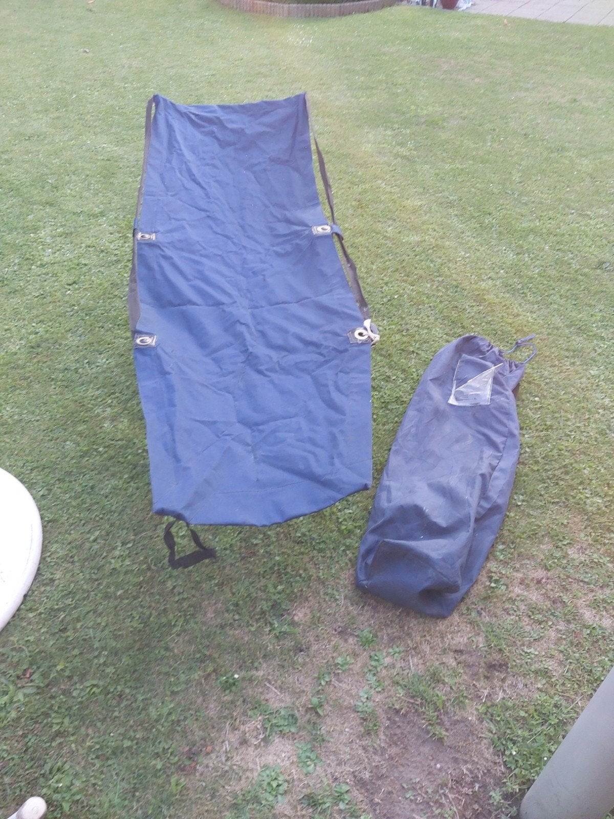 veldbed, Tuin en Terras, Ophalen, Zo goed als nieuw, Inklapbaar