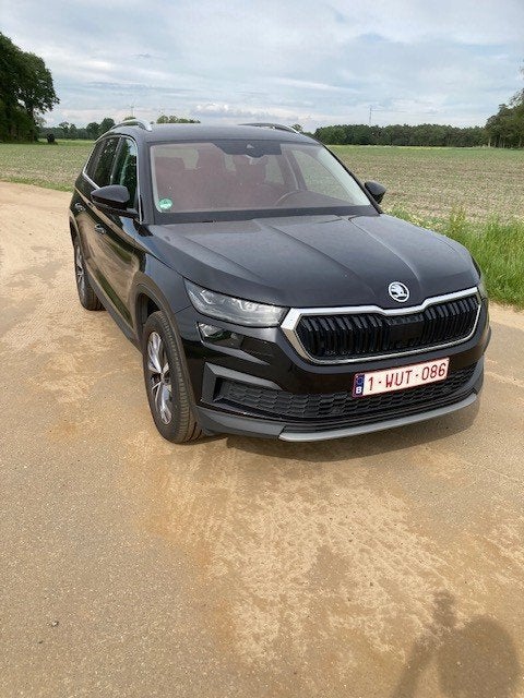 Skoda Kodiaq, Auto's, Skoda, Alcantara, Zwart, Diesel, 5 deurs