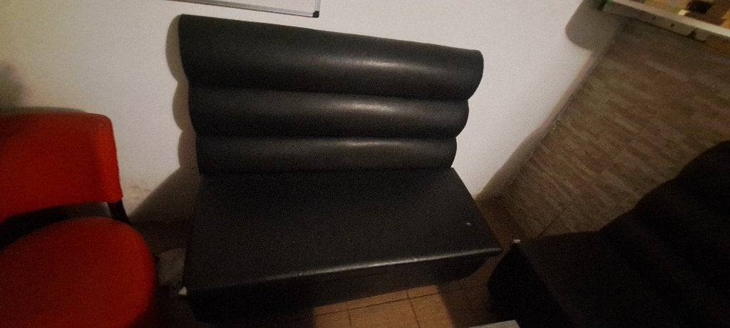 Zwart banken 120cm x 50cm, Enlèvement