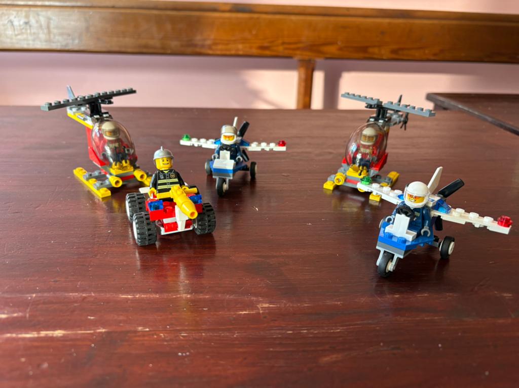 Vijf kleine lege bouwwerken, Kinderen en Baby's, Speelgoed | Duplo en Lego, Ophalen, Gebruikt, Lego