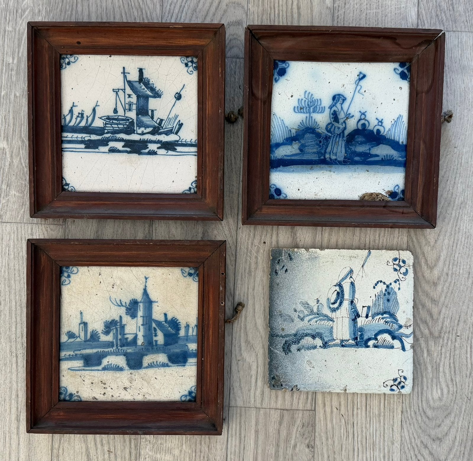 Oude Delftse tegels, Ophalen of Verzenden