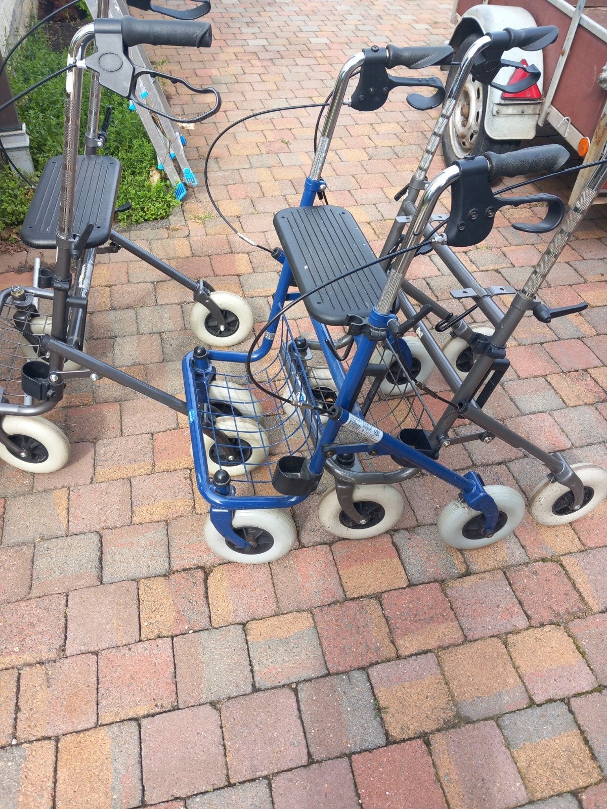 rolstoelen en rollators in goede staat., Ophalen, Gebruikt
