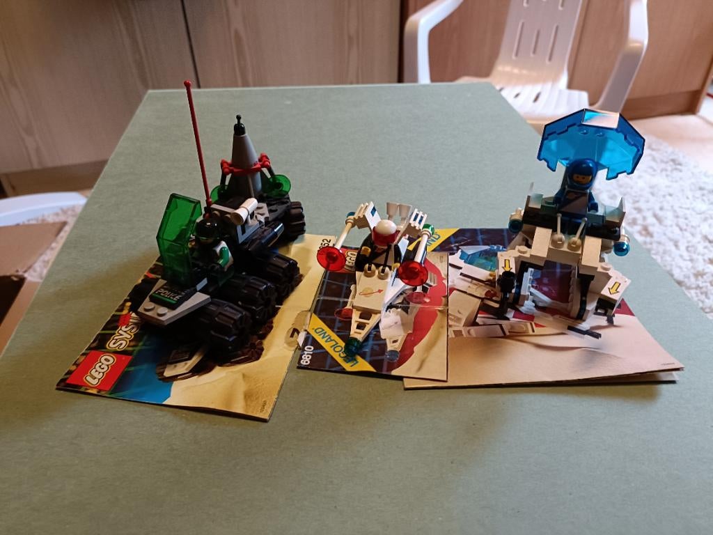 Lego ruimte nrs.6810-6848-6852, Enlèvement ou Envoi, Utilisé, Ensemble complet, Lego
