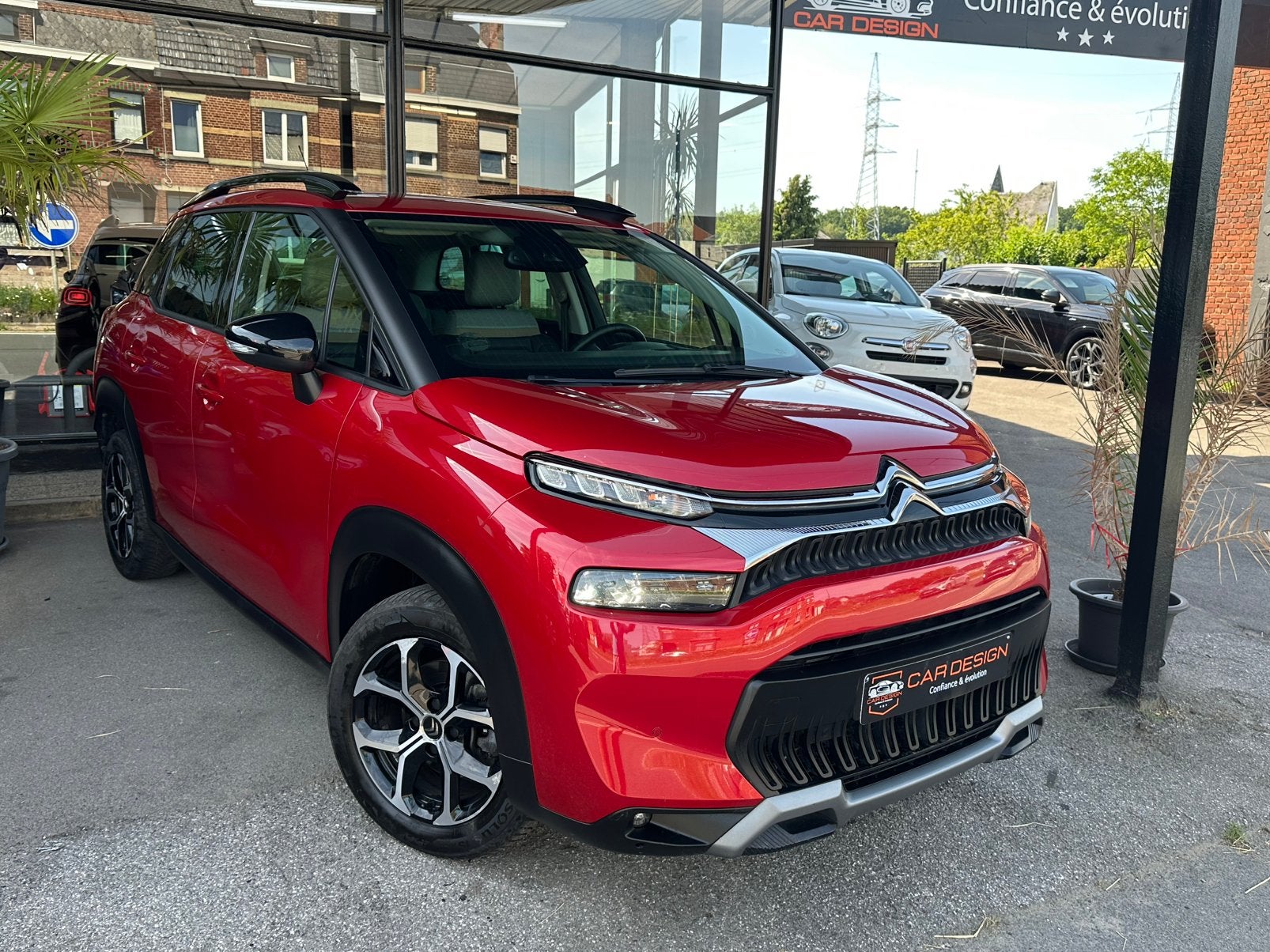 Citroen C3 AirCross / 1.5hdi / 2022 / 100.000km / automatiqu, Rouge, Achat, Euro 6, Entreprise