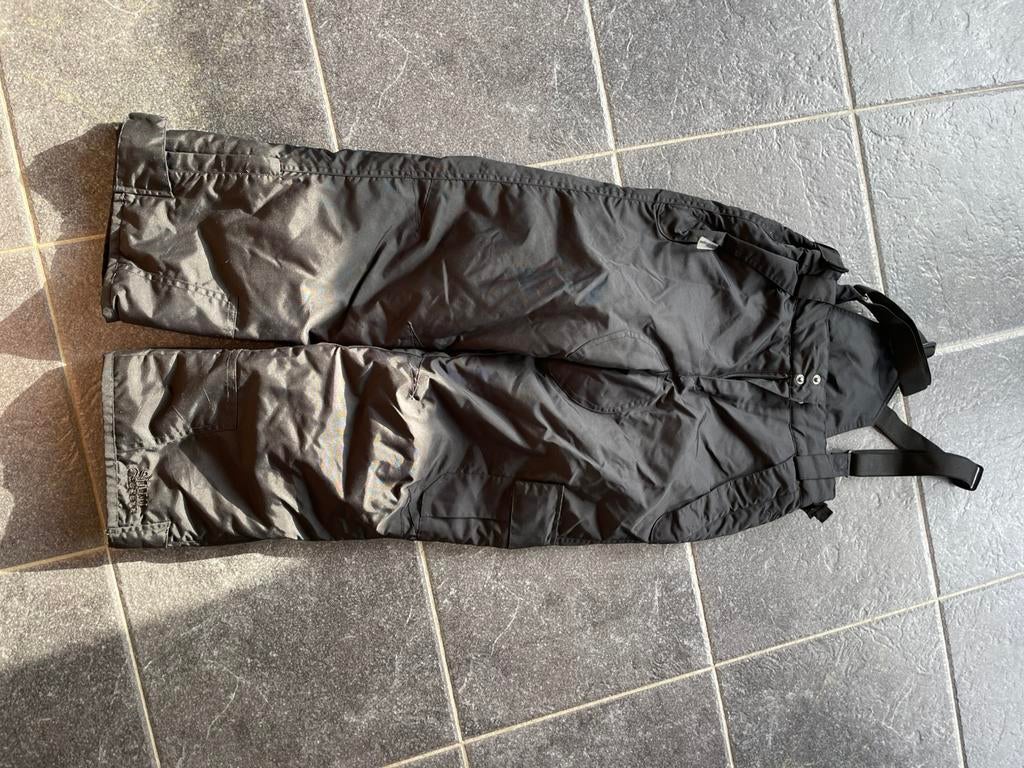 Skibroek zwart kinderen, Ophalen, Gedragen, Broek
