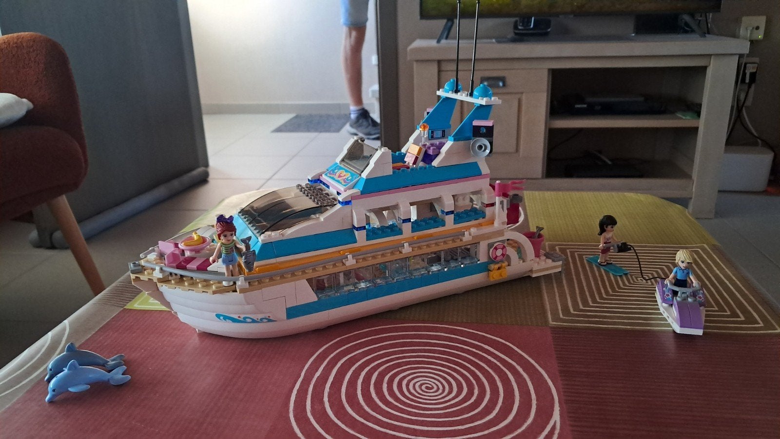 LEGO Friends 41015 Dolphin Cruiser, Lego, Ensemble complet, Friends, Comme neuf