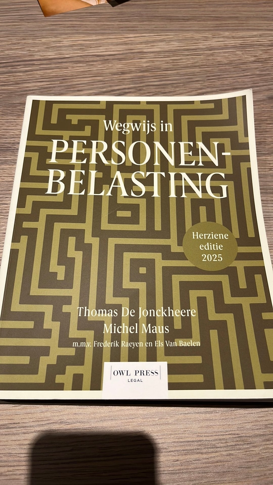 Wegwijs in personenbelasting, Enlèvement ou Envoi, Comme neuf