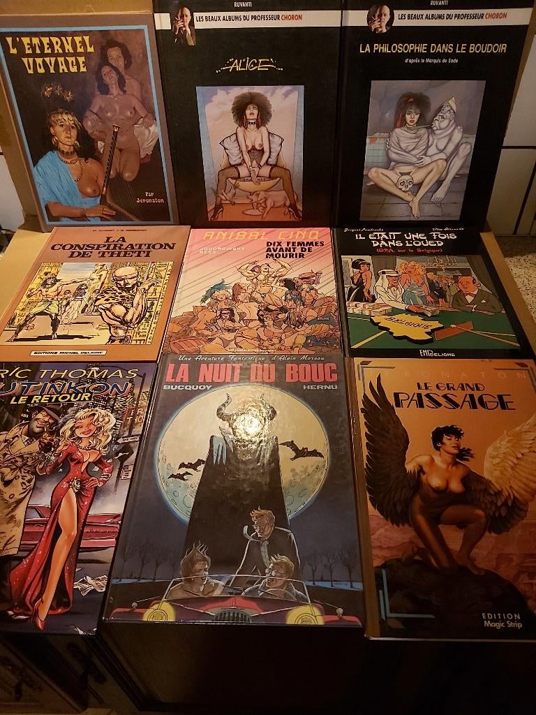 BD ADULTE, Livres, BD, Enlèvement ou Envoi, Une BD, Comme neuf, Divers auteurs