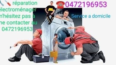 Panne électroménager tel 0472196953, Electroménager, Pièces & Accessoires, Enlèvement ou Envoi