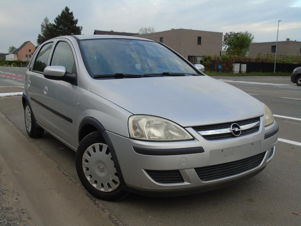 Opel Corsa 1.2i Benzine *06/2005 *1e Eigenaar *Weinig Kms, Auto's, Stof, 139 g/km, Zwart, https://public.car-pass.be/vhr/72c30268-efff-4542-953b-0b036570f667