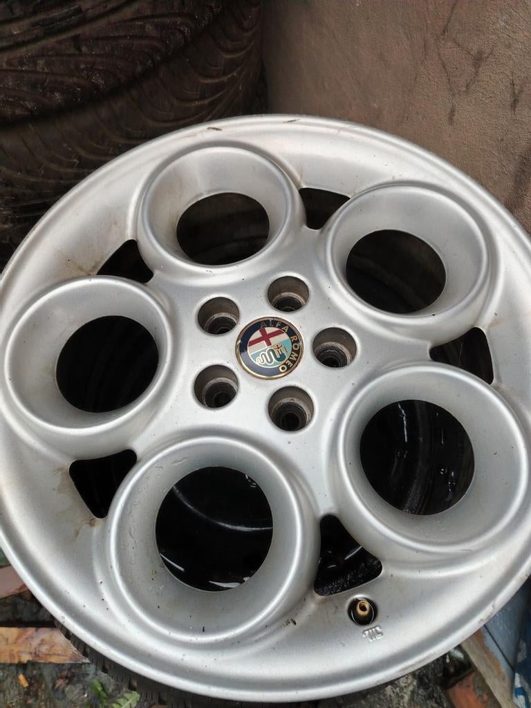 2 jantes aluminium Alfa. Roméo 16", Enlèvement, Alfa Romeo