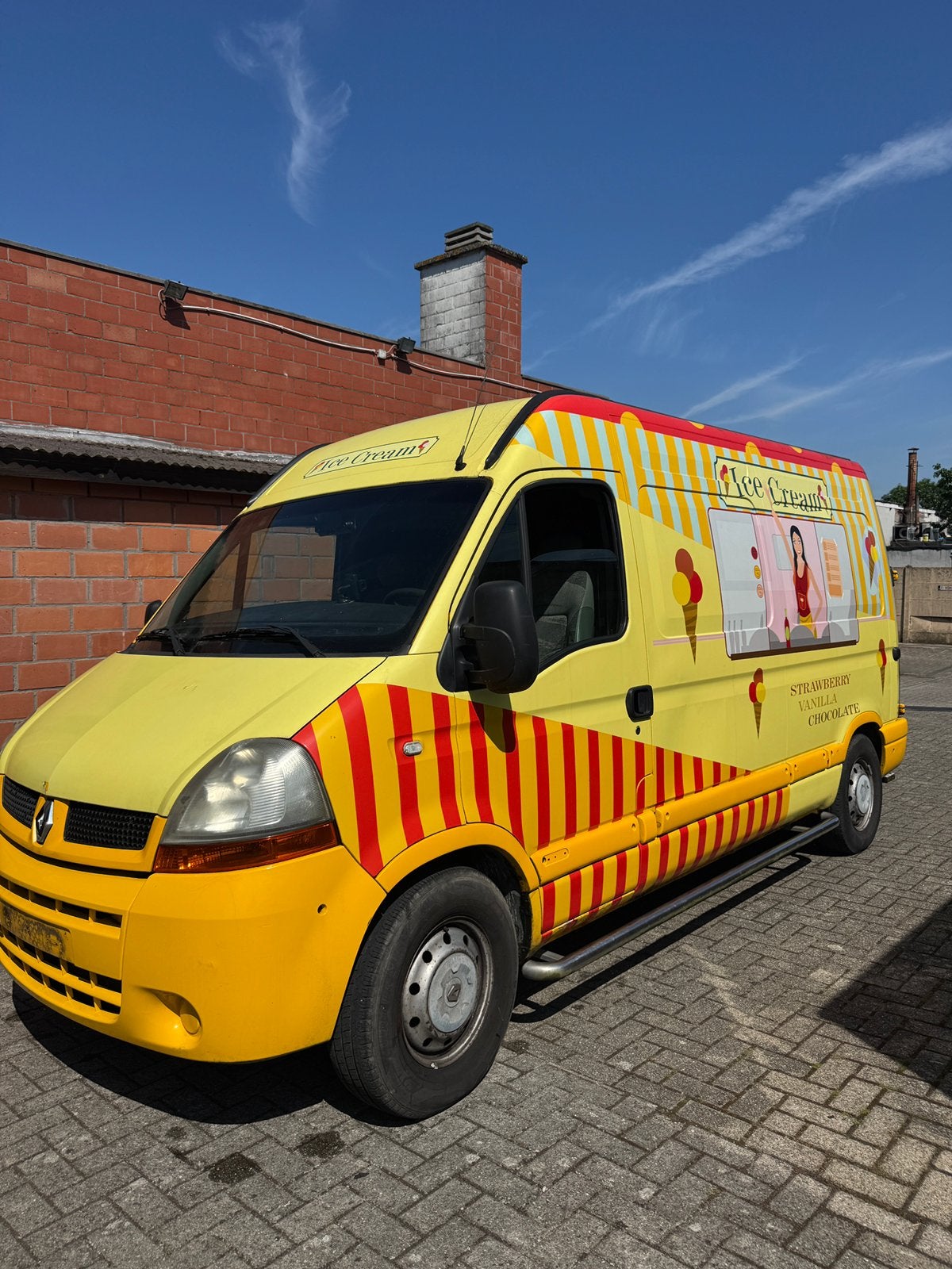 Camion de crème glacée/Food Truck, Enlèvement