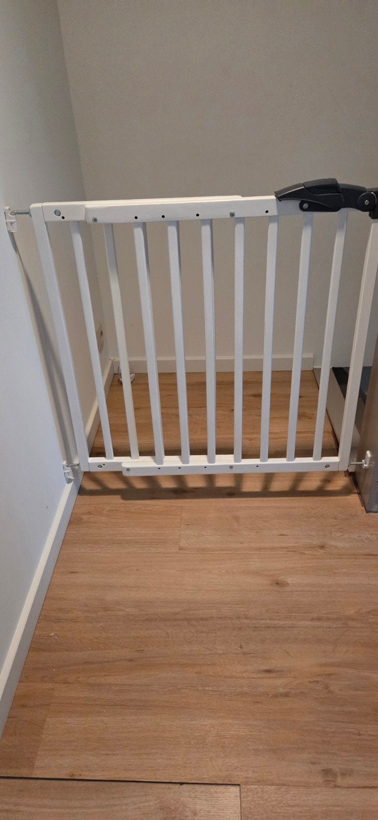 Traphekje wit gelakt hout in perfecte staat, Kinderen en Baby's, Ophalen, 100 tot 115 cm, Zo goed als nieuw, Schroefhekje
